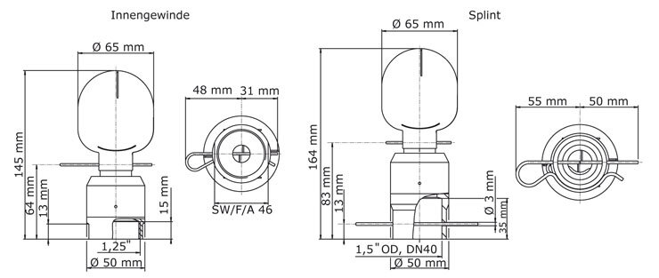 GEA Breconcherry Turbo SSB 125 Abmessungen