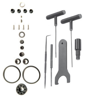 Maintenance packages & toolkit for industrial cleaning systems